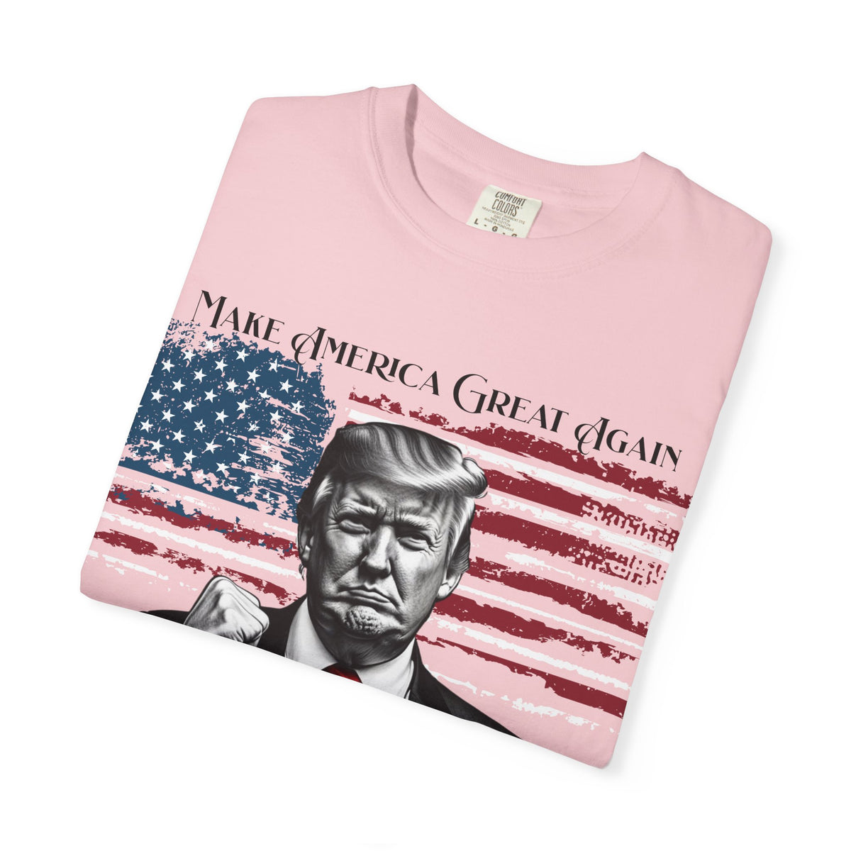 Patriotic 2024 Political Graphic T-Shirt — 'Make America Great Again' Design