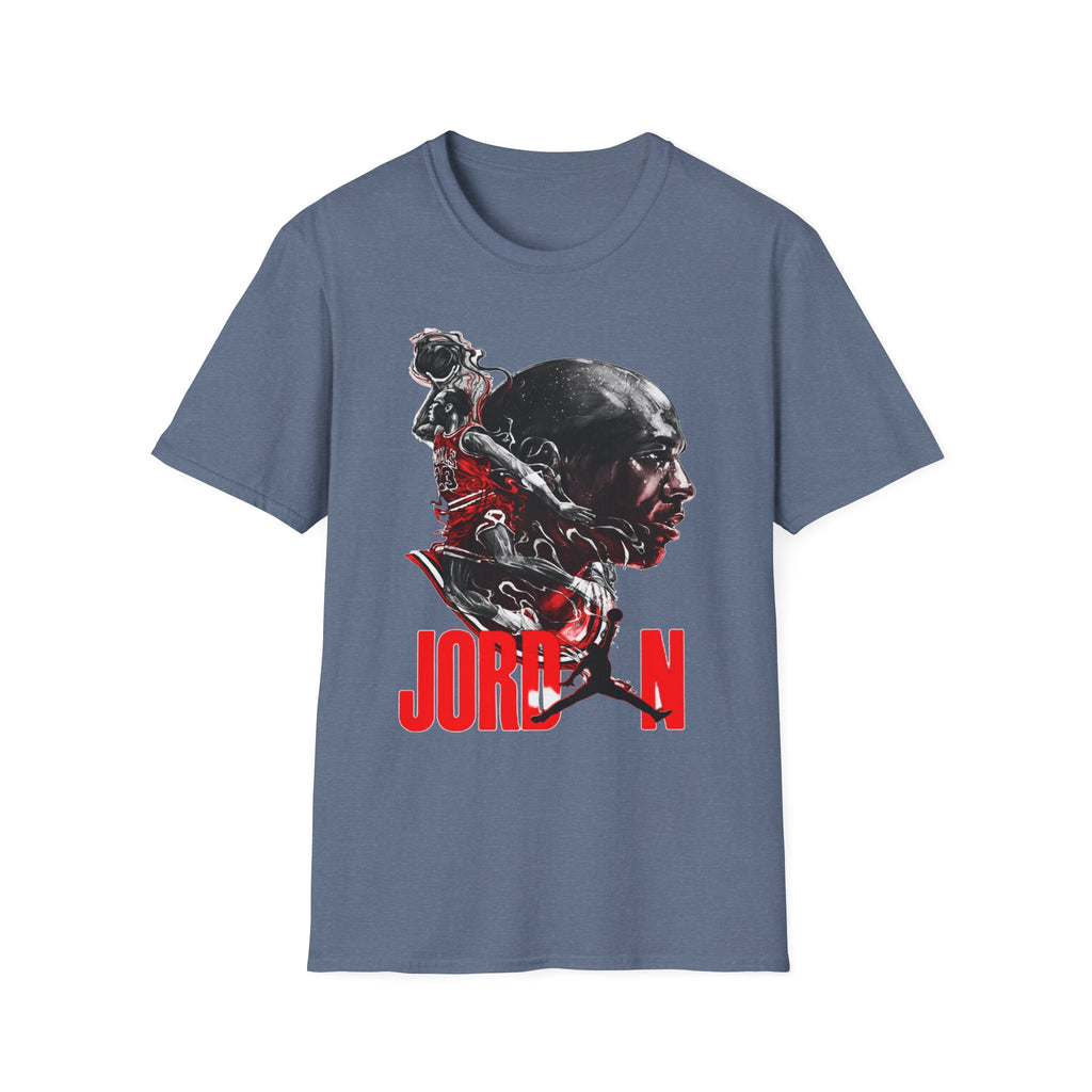 Michael Jordan Graphic T-Shirt - Sporty Style for Basketball Fans