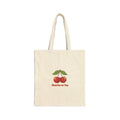 Cherry Design Tote, Vintage Kawaii Fruit Print