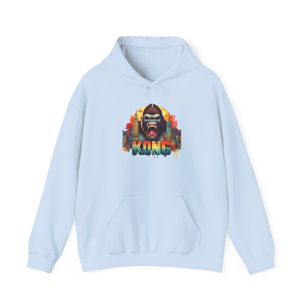 King Gorilla Hoodie — Vintage Jungle Ape Graphic Pullover
