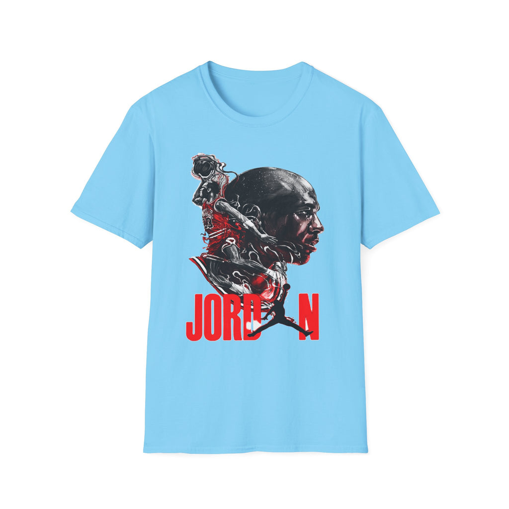 Michael Jordan Graphic T-Shirt - Sporty Style for Basketball Fans