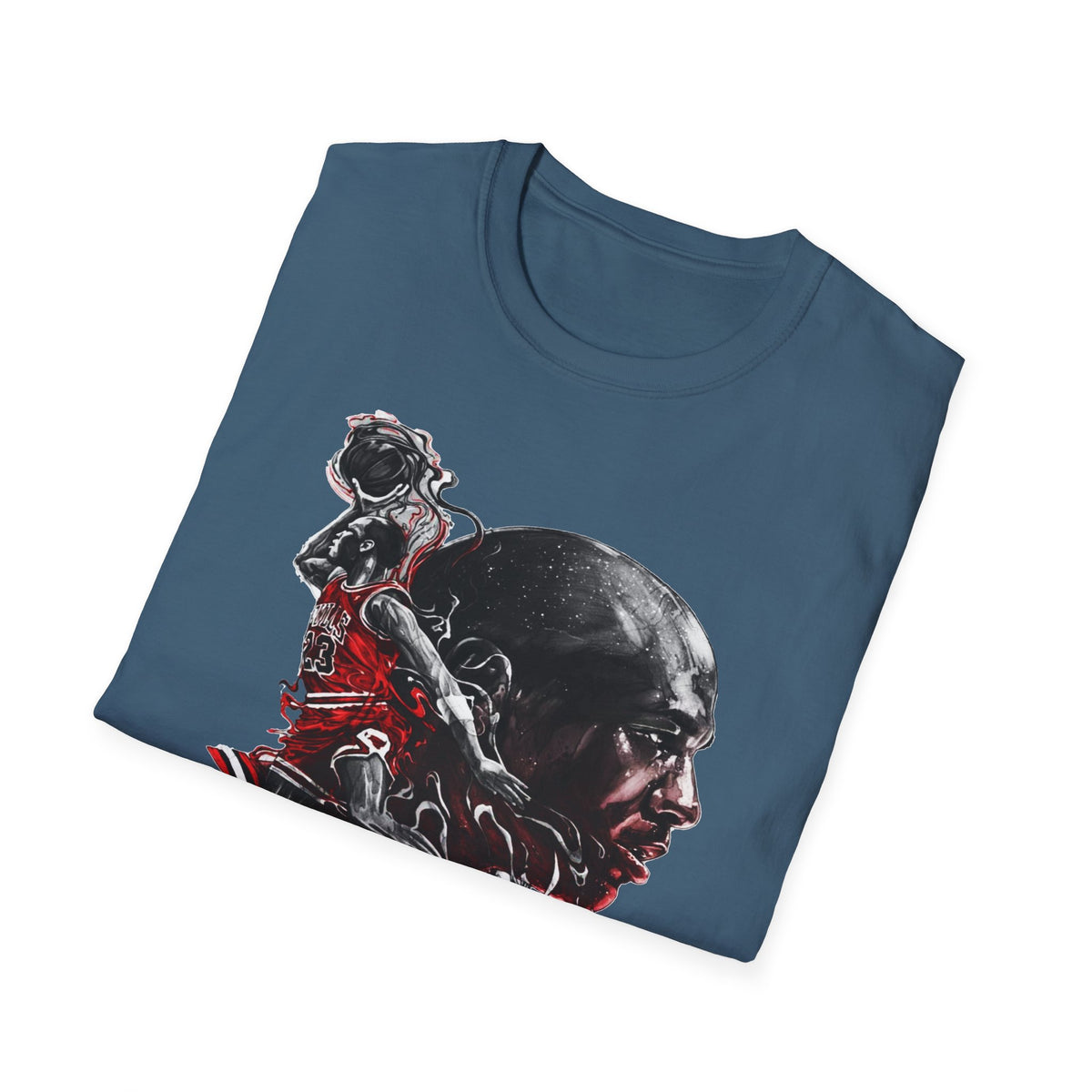 Michael Jordan Graphic T-Shirt - Sporty Style for Basketball Fans