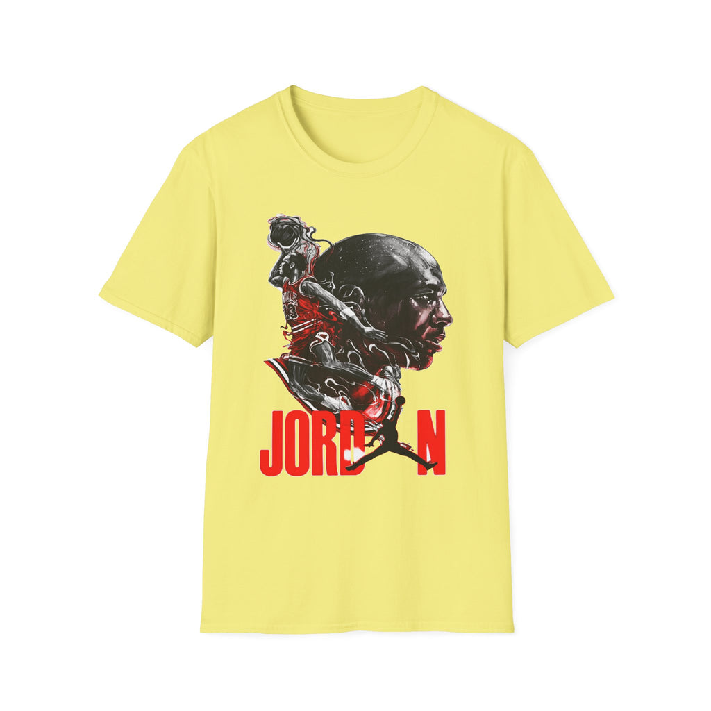 Michael Jordan Graphic T-Shirt - Sporty Style for Basketball Fans