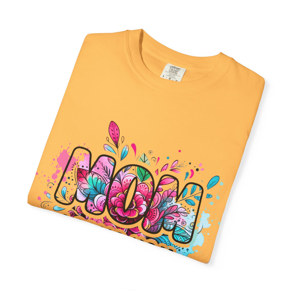 Mom I Love You Floral Watercolor T-Shirt — Mother's Day Gift