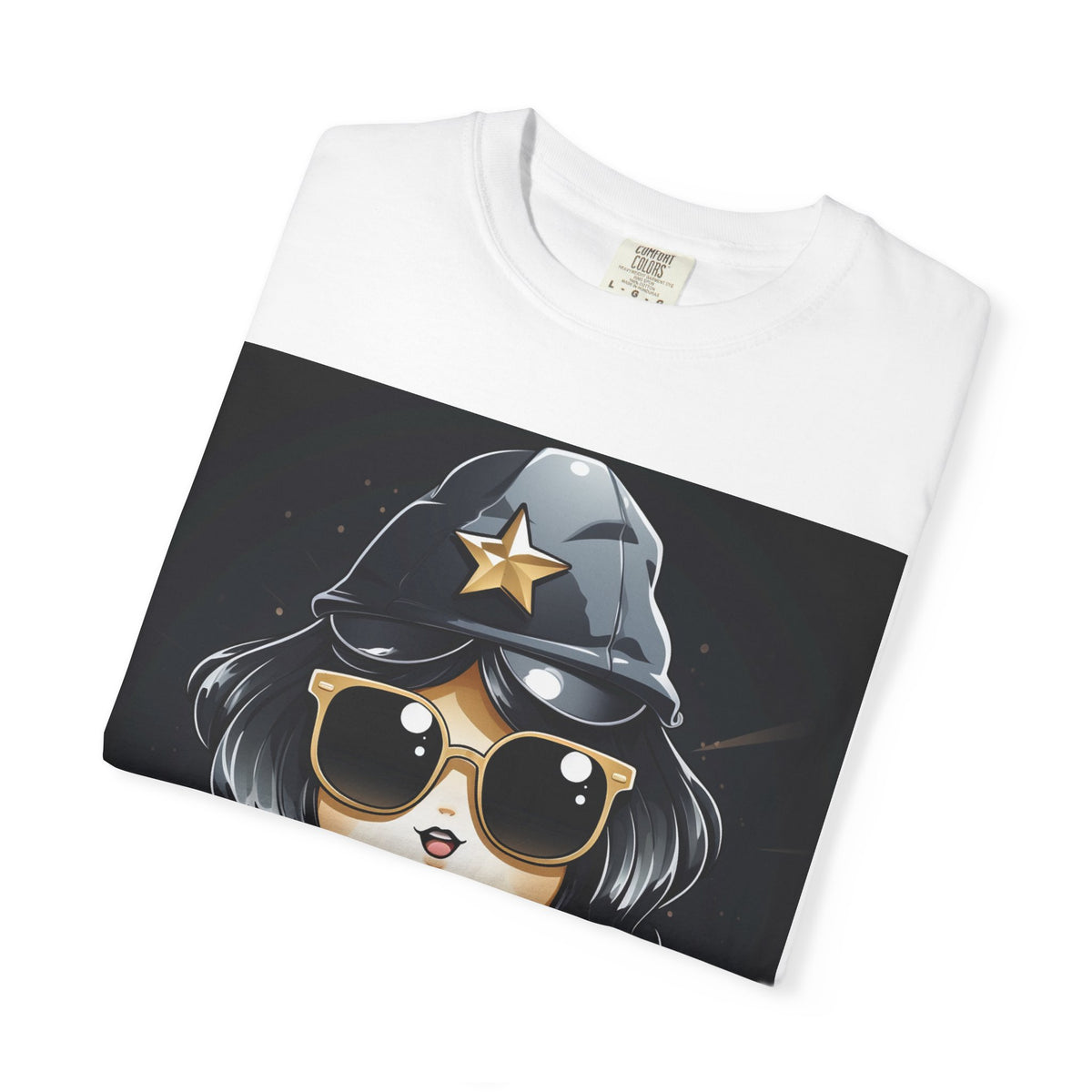 Police Pup T-Shirt — Cute Kawaii Cop Dog in Sunglasses Graphic Tee