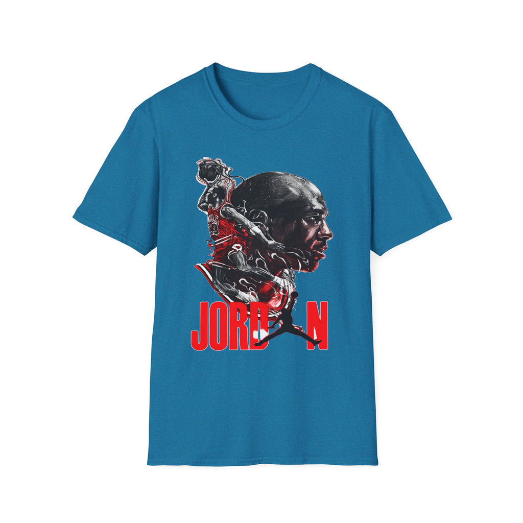 Michael Jordan Graphic T-Shirt - Sporty Style for Basketball Fans