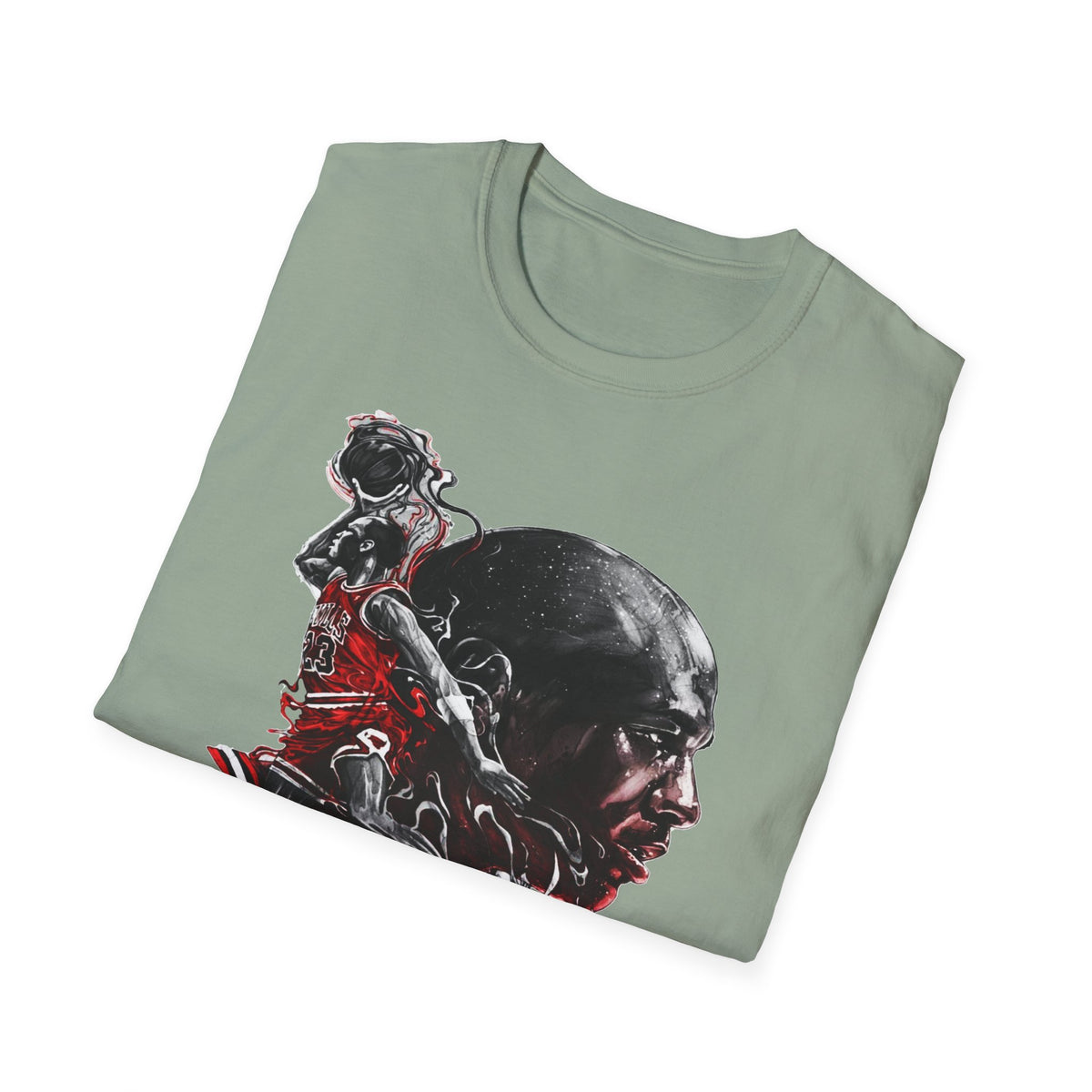 Michael Jordan Graphic T-Shirt - Sporty Style for Basketball Fans