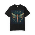Dragonfly Art T-Shirt — Iridescent Boho Insect Graphic Tee