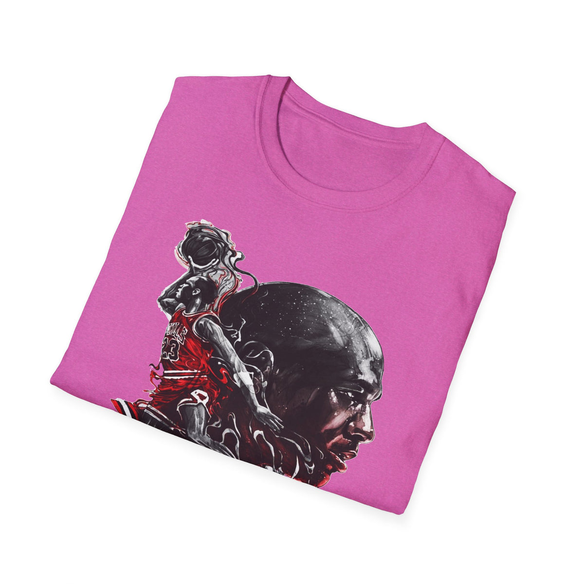 Michael Jordan Graphic T-Shirt - Sporty Style for Basketball Fans