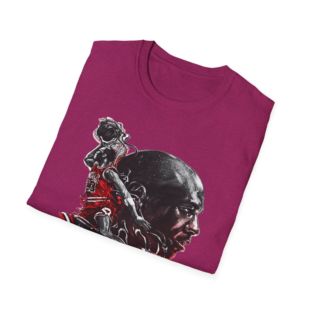 Michael Jordan Graphic T-Shirt - Sporty Style for Basketball Fans