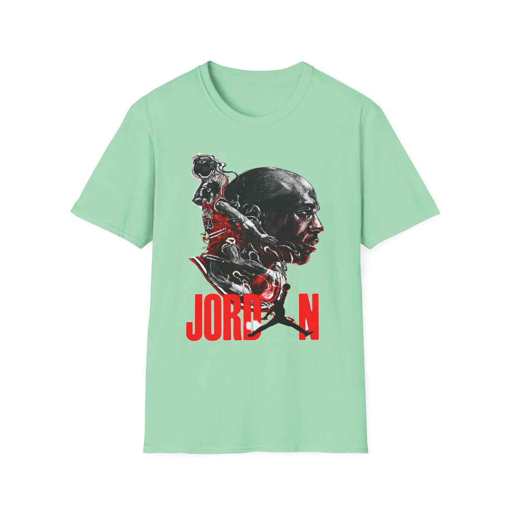 Michael Jordan Graphic T-Shirt - Sporty Style for Basketball Fans