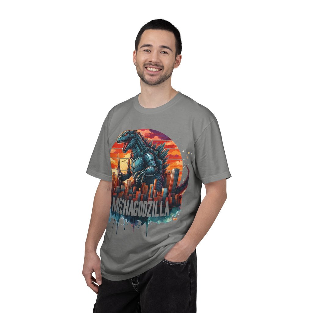 Mechagodzilla Graphic T-Shirt — Retro City Kaiju Tee