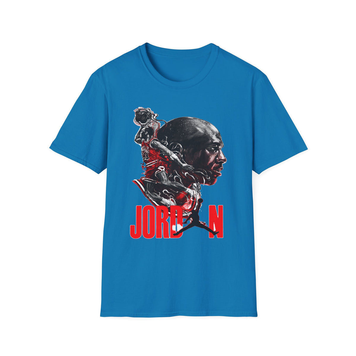 Michael Jordan Graphic T-Shirt - Sporty Style for Basketball Fans