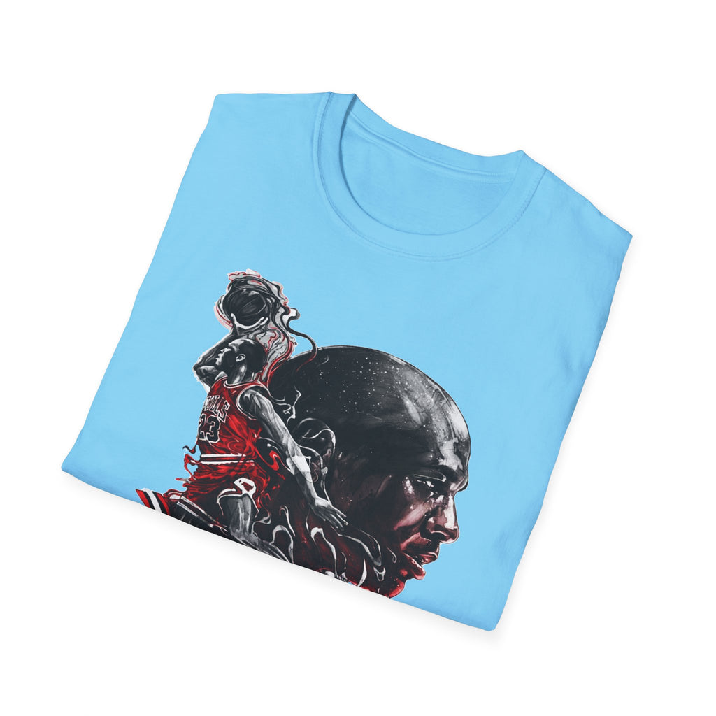 Michael Jordan Graphic T-Shirt - Sporty Style for Basketball Fans