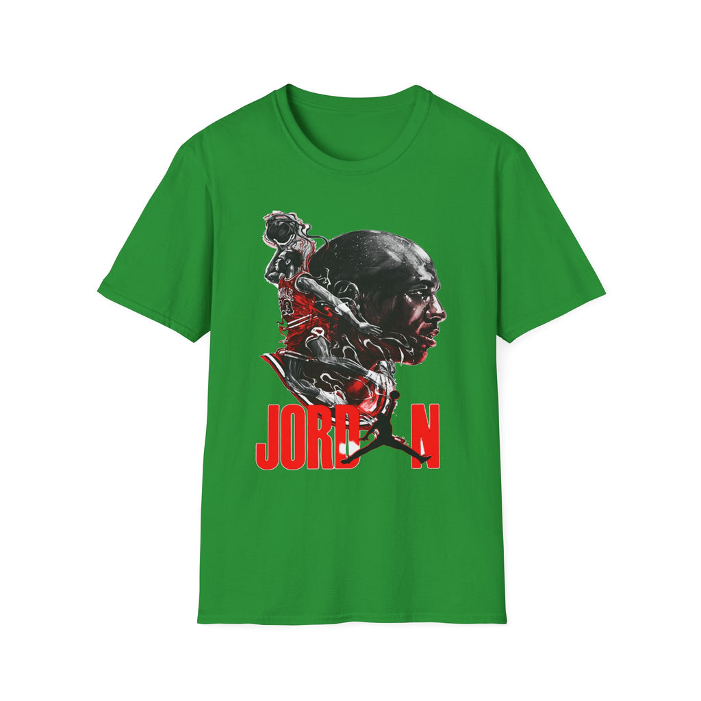 Michael Jordan Graphic T-Shirt - Sporty Style for Basketball Fans