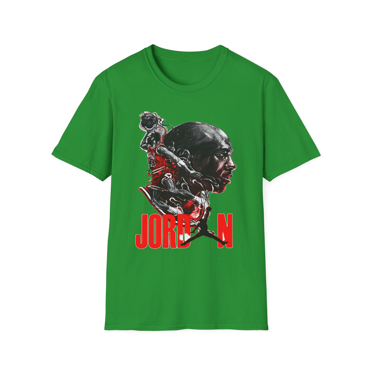 Michael Jordan Graphic T-Shirt - Sporty Style for Basketball Fans