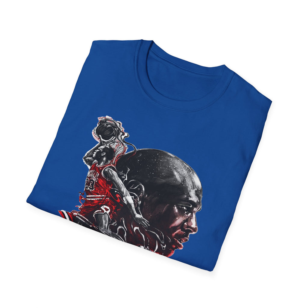 Michael Jordan Graphic T-Shirt - Sporty Style for Basketball Fans