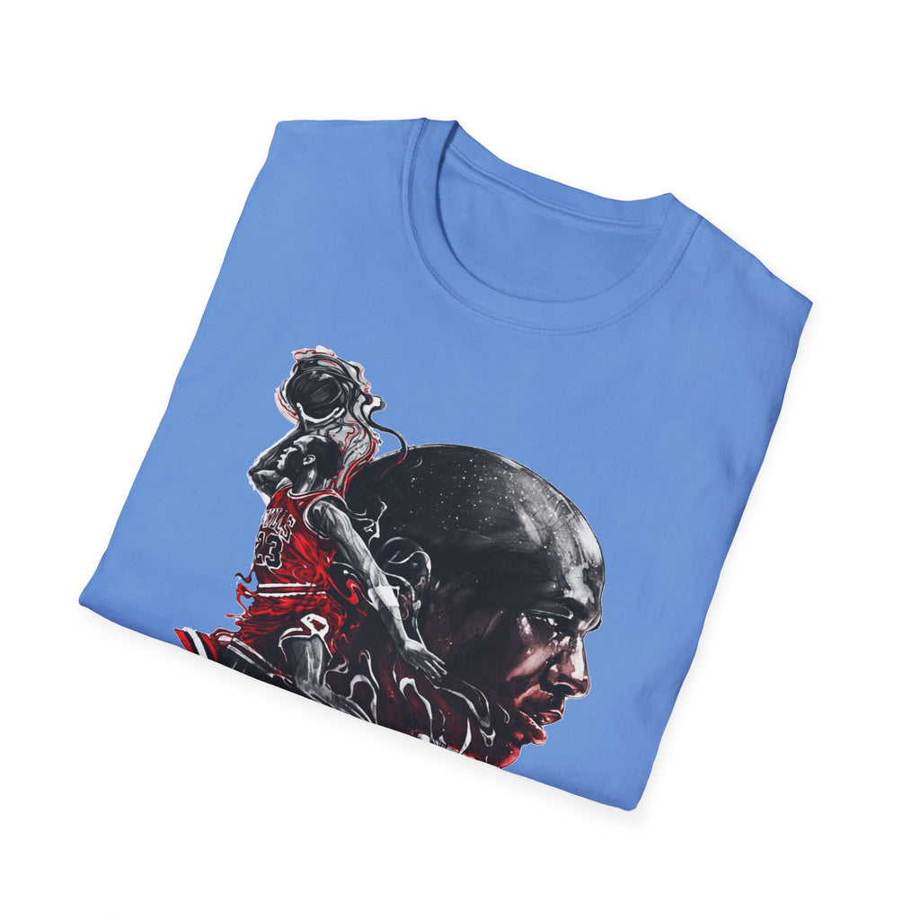 Michael Jordan Graphic T-Shirt - Sporty Style for Basketball Fans