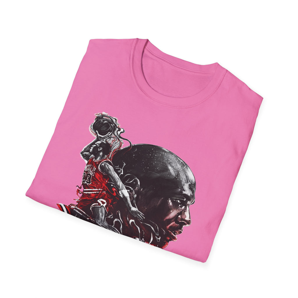 Michael Jordan Graphic T-Shirt - Sporty Style for Basketball Fans