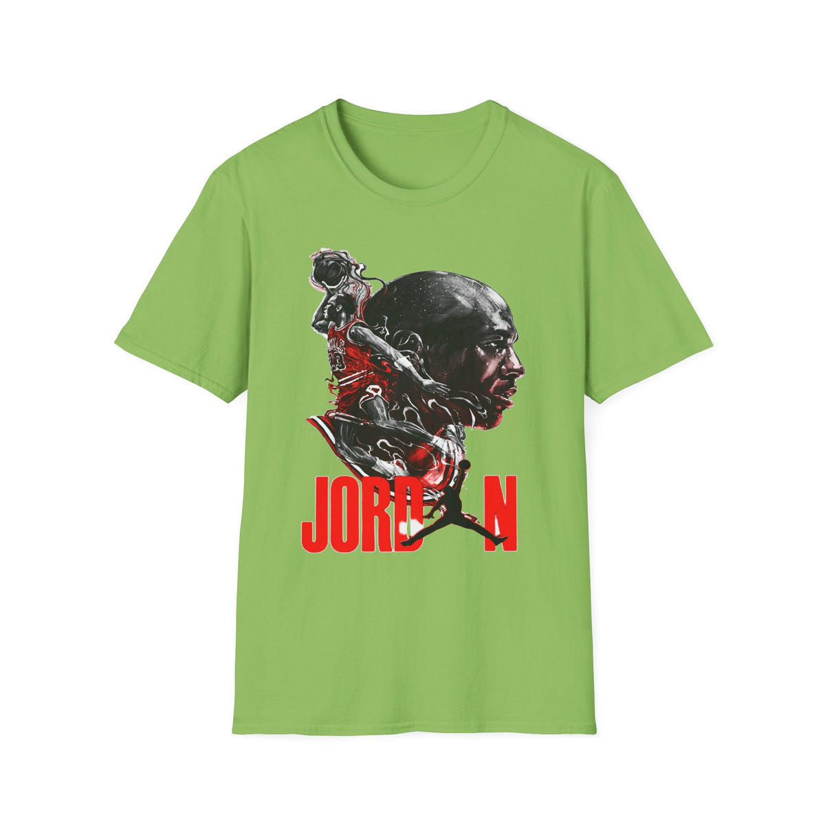 Michael Jordan Graphic T-Shirt - Sporty Style for Basketball Fans