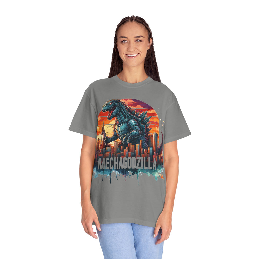 Mechagodzilla Graphic T-Shirt — Retro City Kaiju Tee