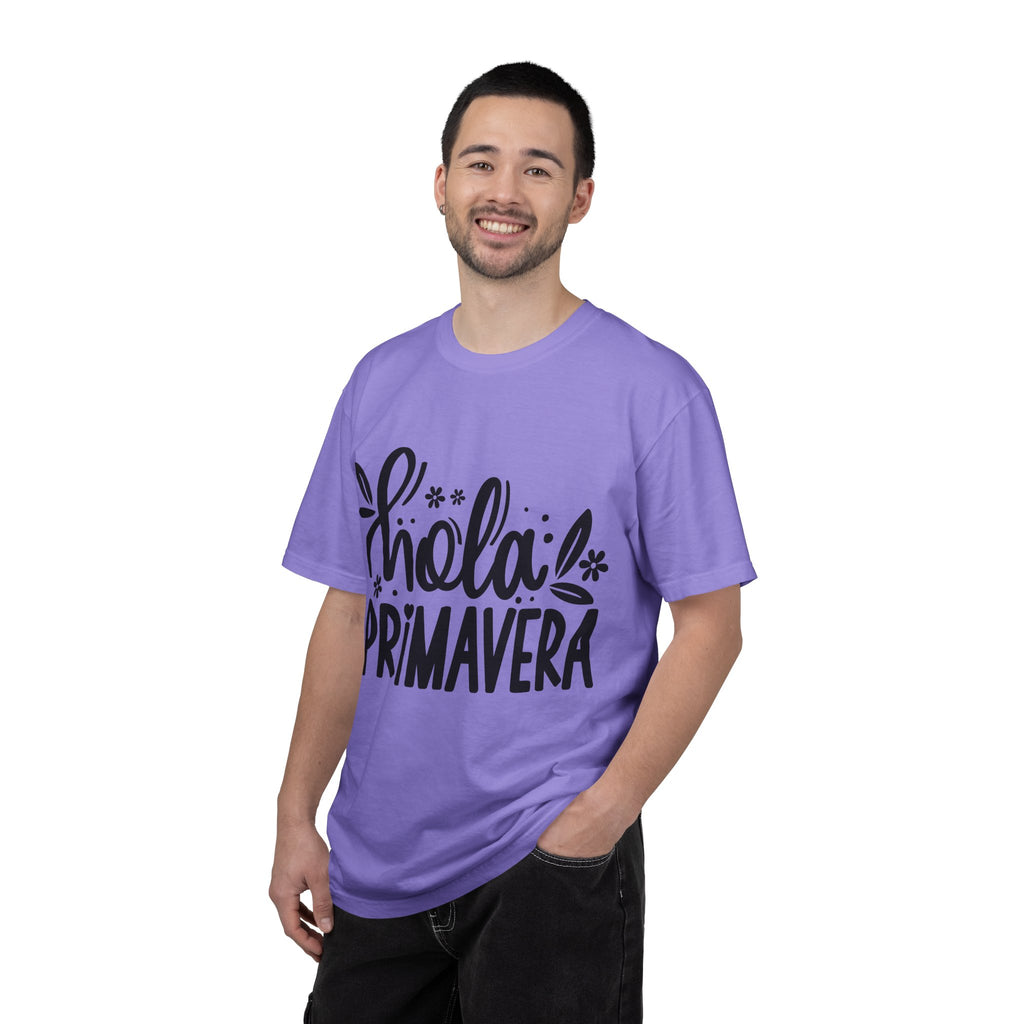 Hola Primavera T-Shirt — Floral Spring Graphic Tee