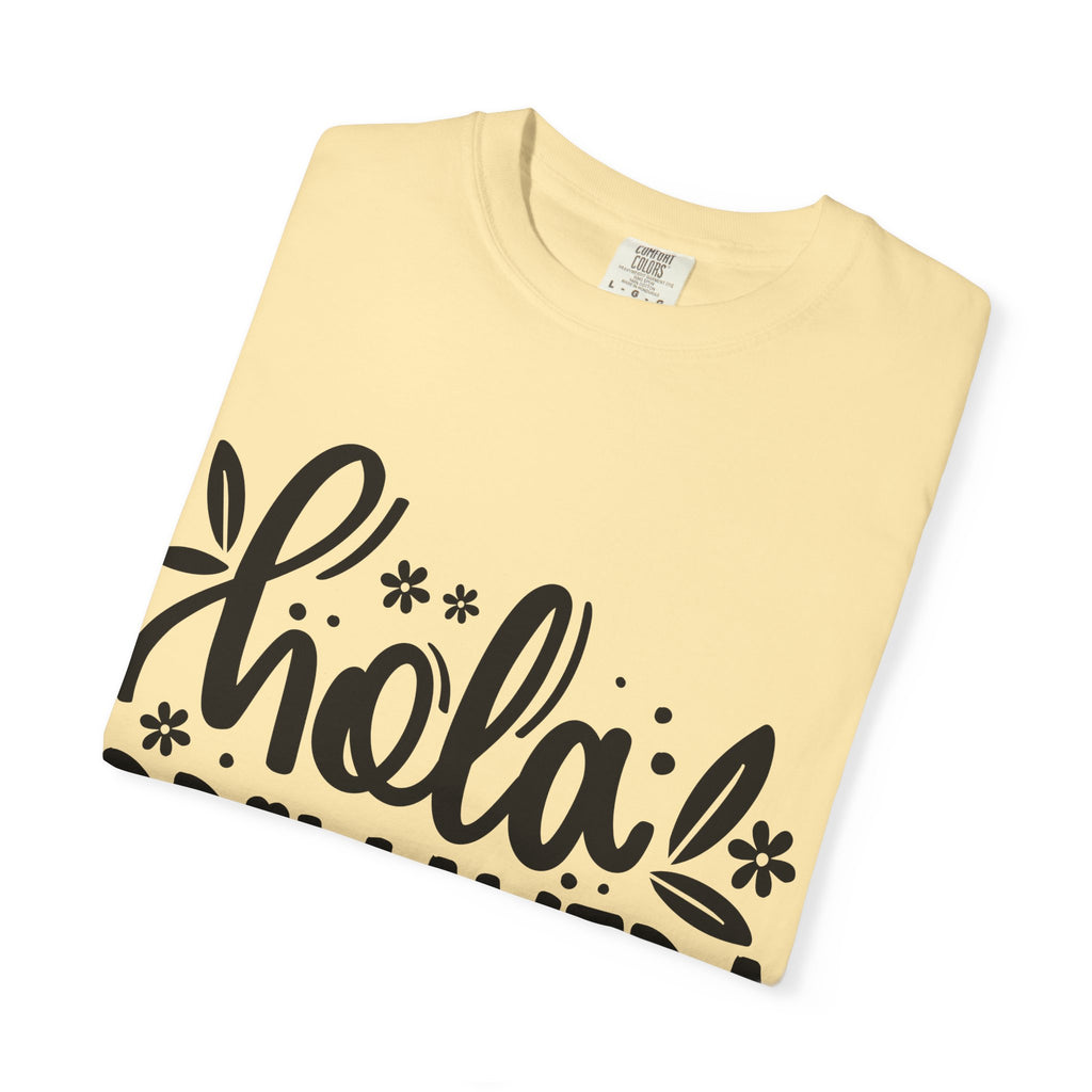 Hola Primavera T-Shirt — Floral Spring Graphic Tee