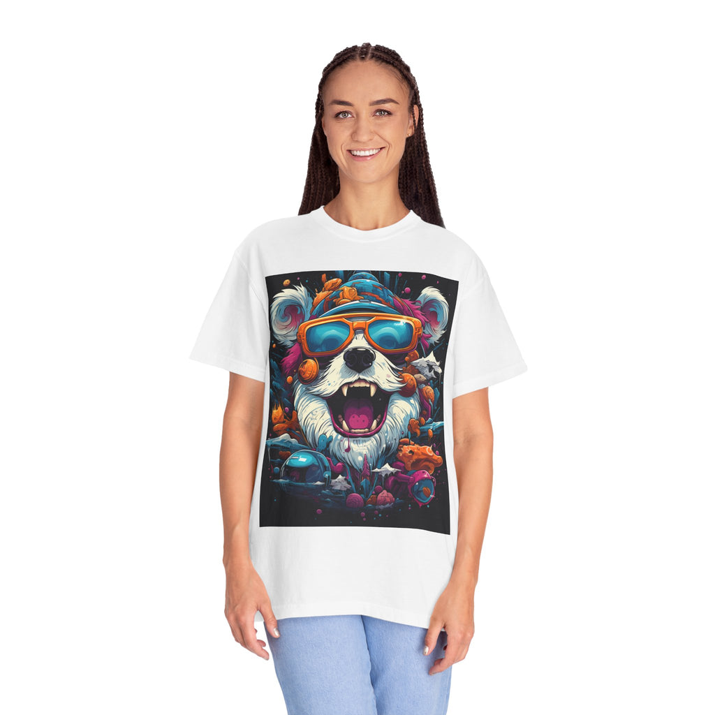 Cool Sunglasses Bear T-Shirt | Colorful Retro Animal Design