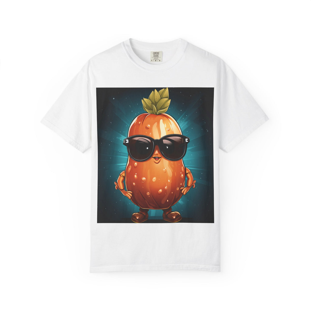 Cool Pineapple T-Shirt — Funny Sunglasses Fruit Graphic Tee