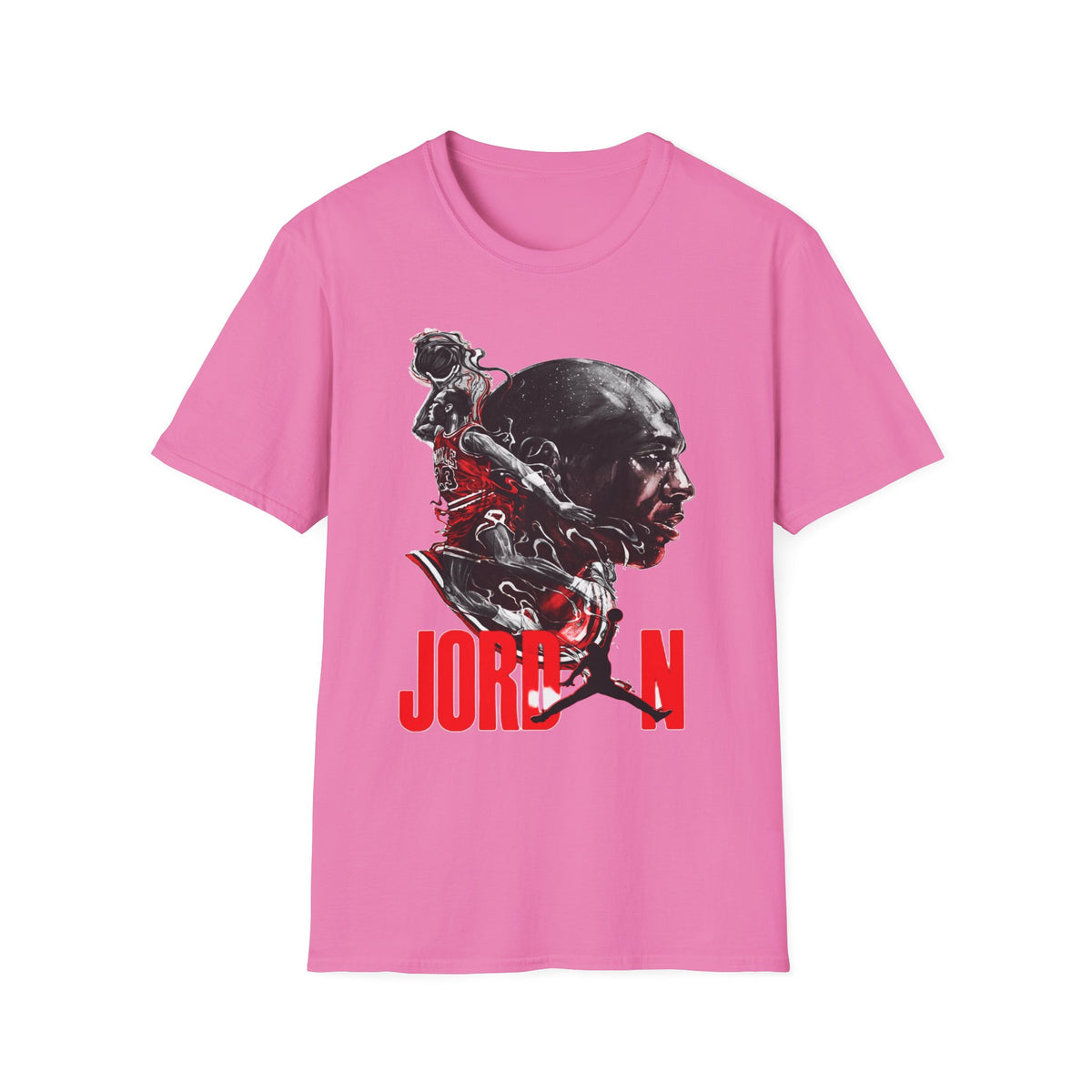 Michael Jordan Graphic T-Shirt - Sporty Style for Basketball Fans