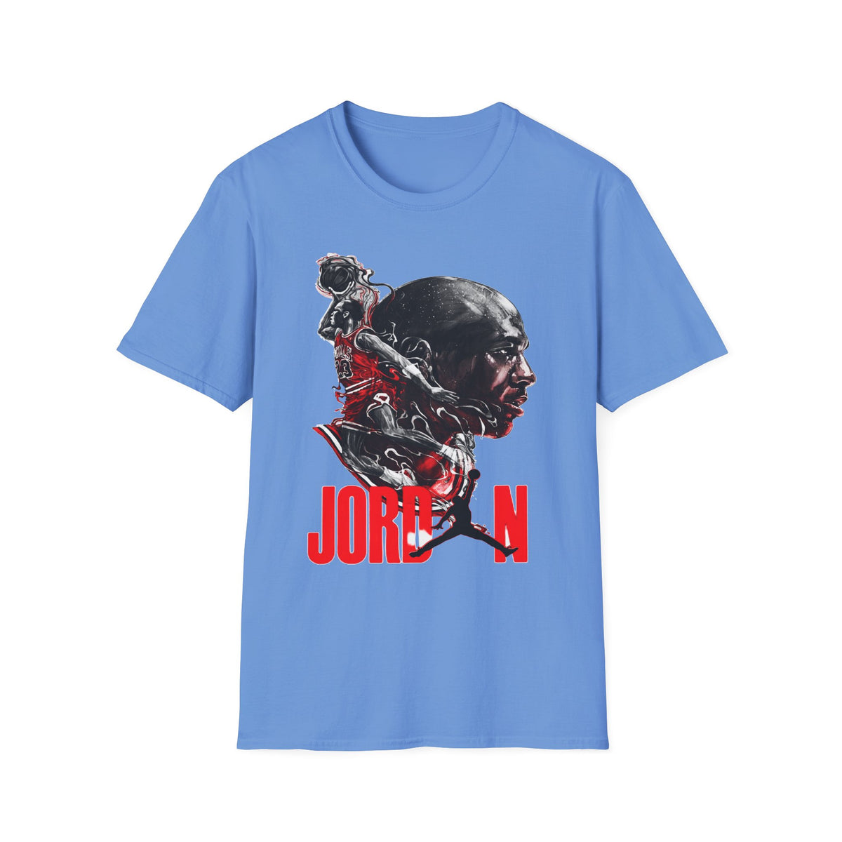 Michael Jordan Graphic T-Shirt - Sporty Style for Basketball Fans