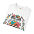 Let Your Light Bloom T-Shirt — Floral Mason Jar Inspirational Tee