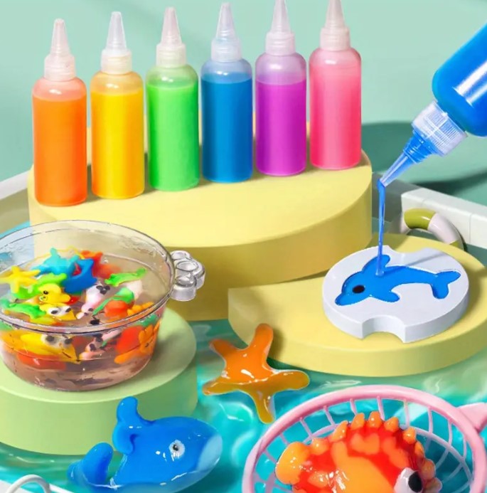 DIY Material Vaporeon Toy Set