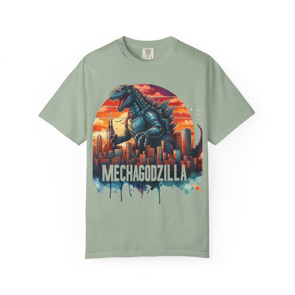 Mechagodzilla Graphic T-Shirt — Retro City Kaiju Tee