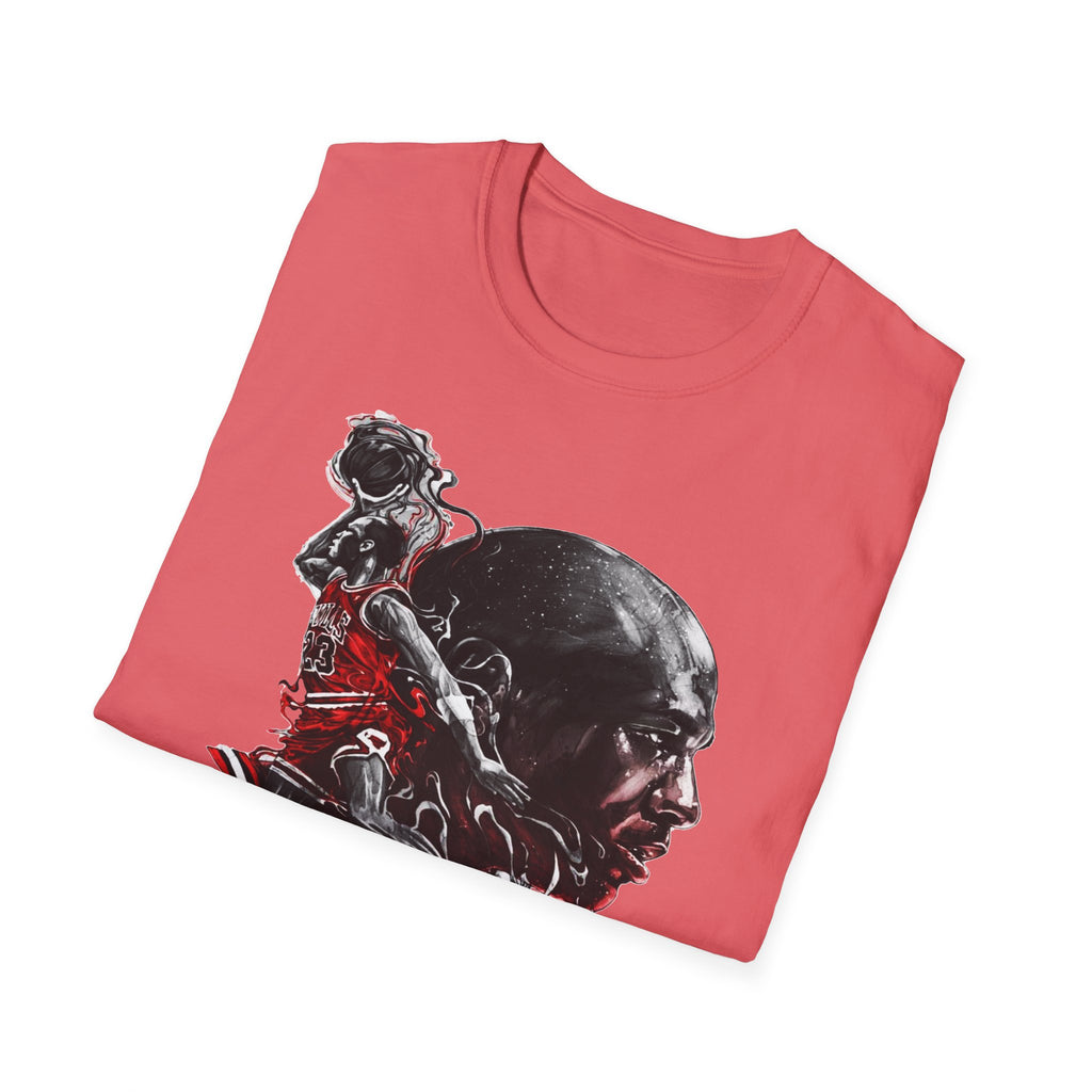 Michael Jordan Graphic T-Shirt - Sporty Style for Basketball Fans