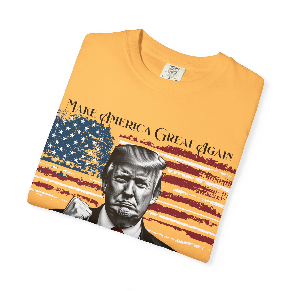 Patriotic 2024 Political Graphic T-Shirt — 'Make America Great Again' Design