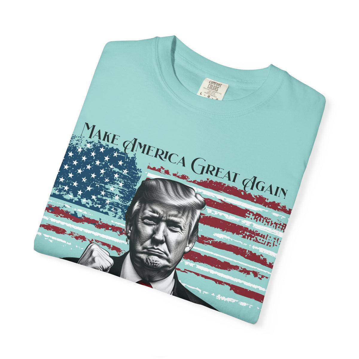 Patriotic 2024 Political Graphic T-Shirt — 'Make America Great Again' Design