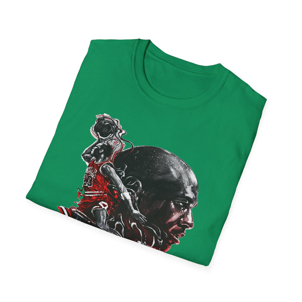 Michael Jordan Graphic T-Shirt - Sporty Style for Basketball Fans