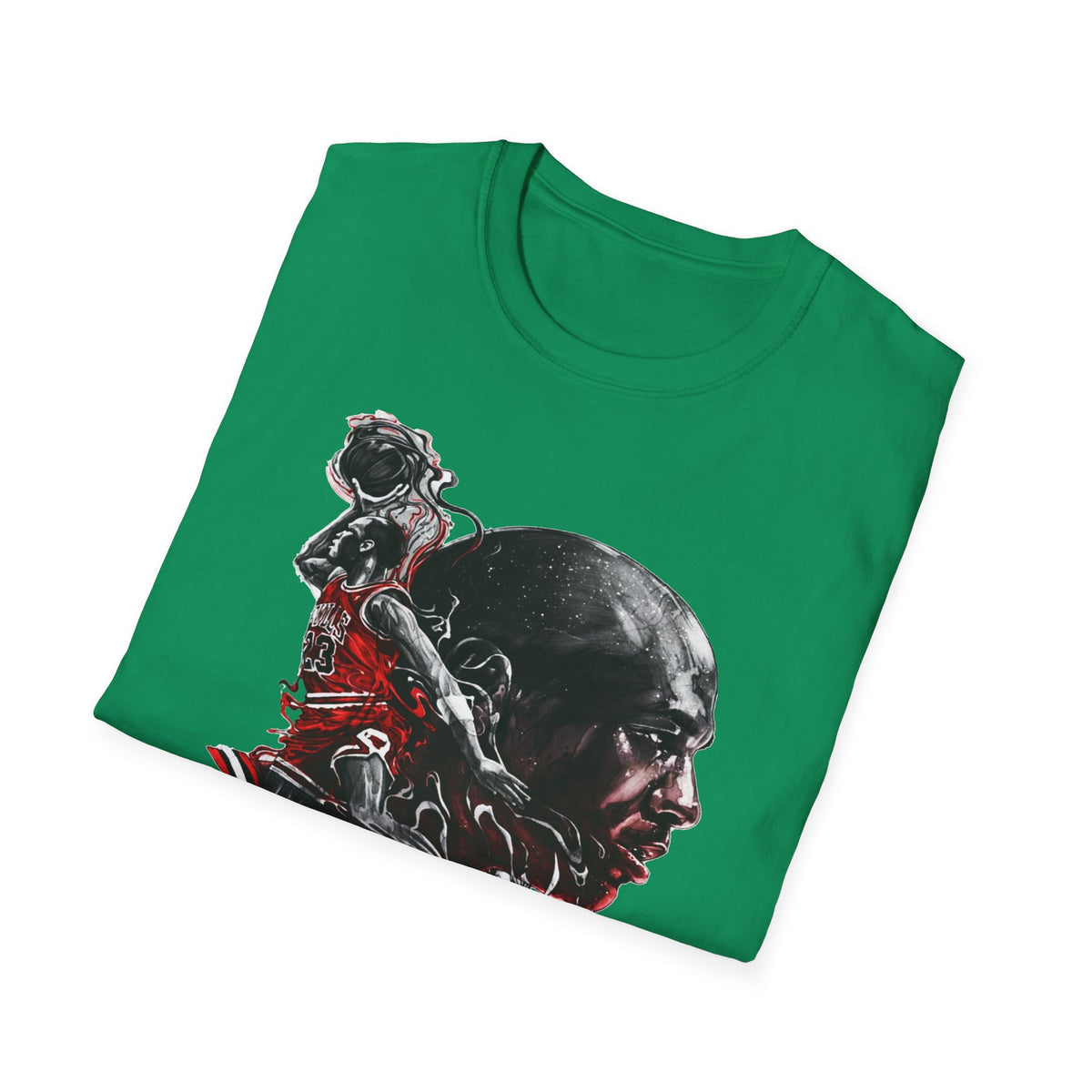 Michael Jordan Graphic T-Shirt - Sporty Style for Basketball Fans