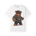 Bear Rapper Graphic T-Shirt — Cool Streetwear Tee with Chain & Shades