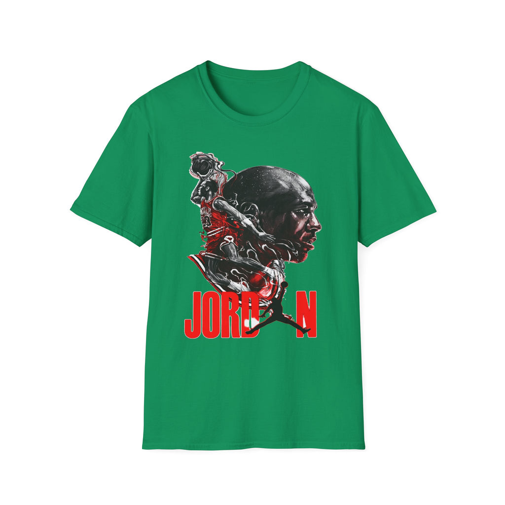 Michael Jordan Graphic T-Shirt - Sporty Style for Basketball Fans