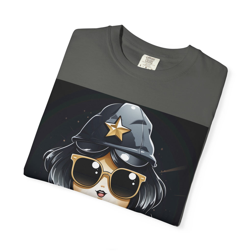 Police Pup T-Shirt — Cute Kawaii Cop Dog in Sunglasses Graphic Tee