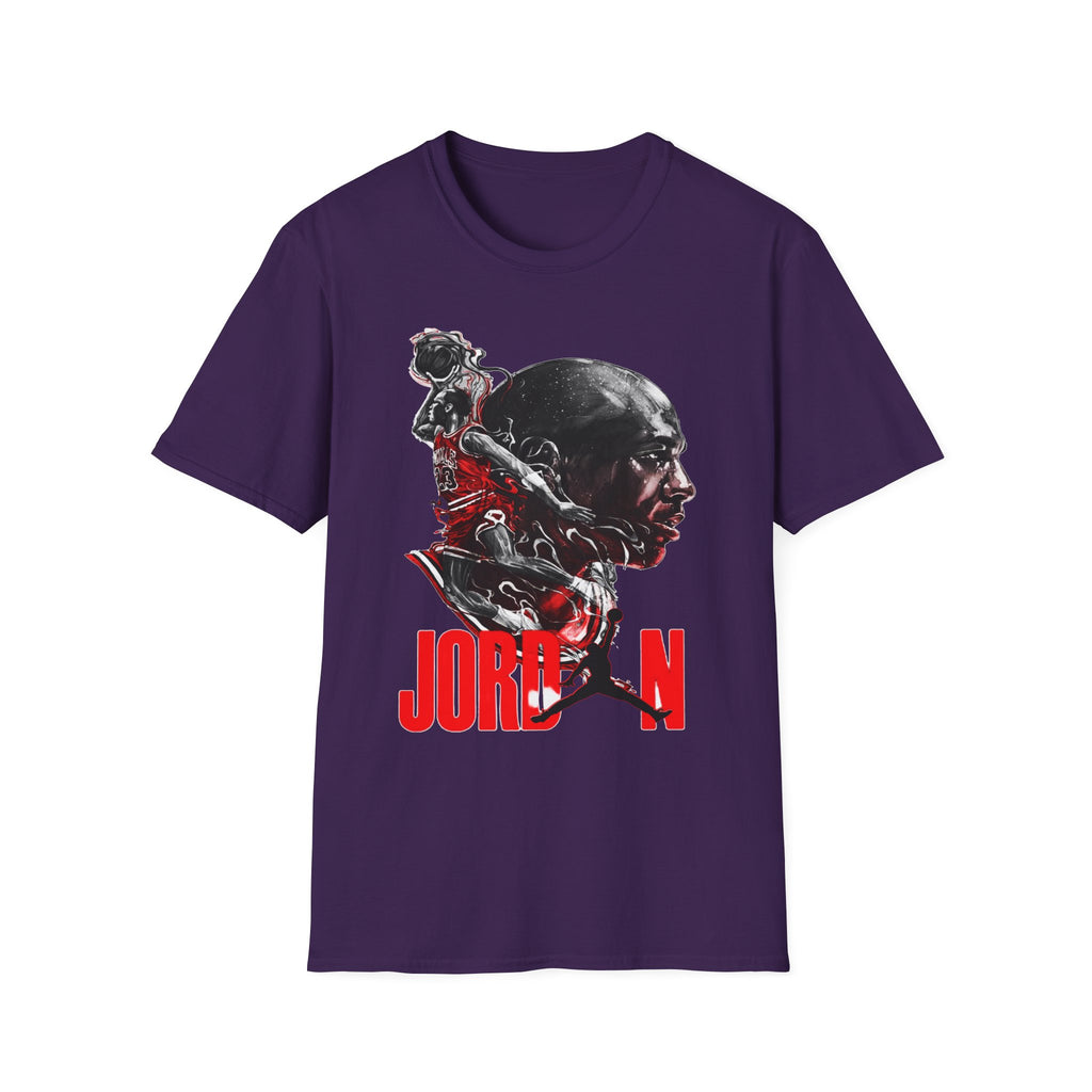 Michael Jordan Graphic T-Shirt - Sporty Style for Basketball Fans