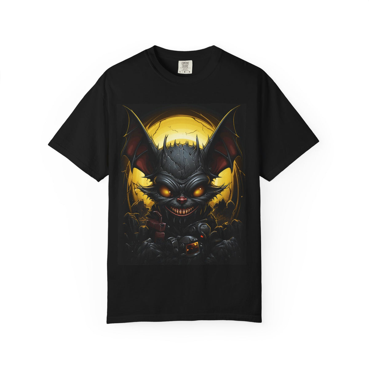 Creepy Bat Demon T-Shirt — Halloween Horror Graphic Tee