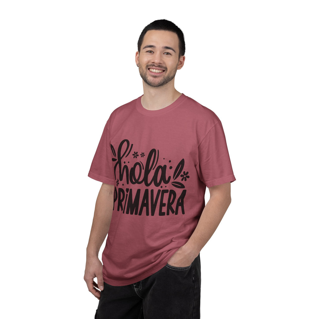 Hola Primavera T-Shirt — Floral Spring Graphic Tee