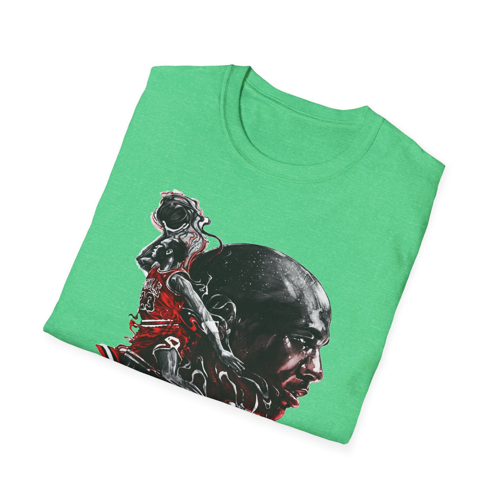 Michael Jordan Graphic T-Shirt - Sporty Style for Basketball Fans