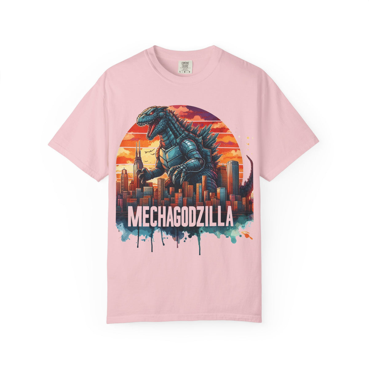 Mechagodzilla Graphic T-Shirt — Retro City Kaiju Tee