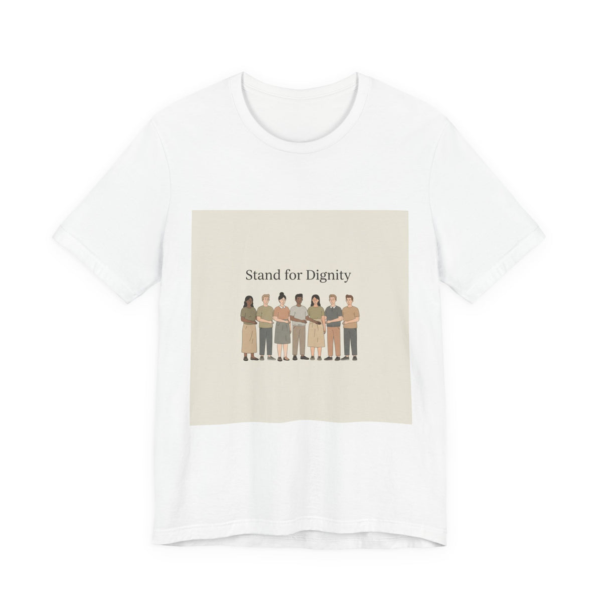 Stand for Dignity Tee | human dignity shirt, unity nonpartisan message