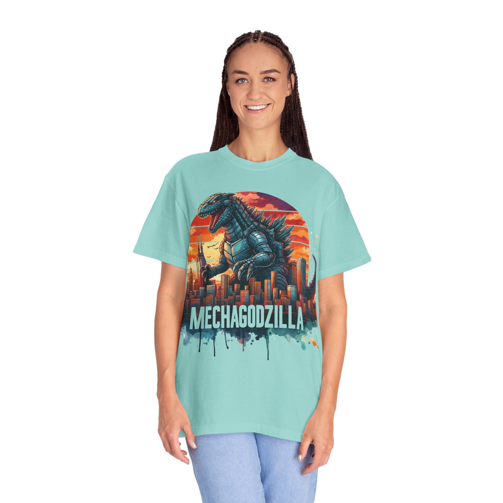 Mechagodzilla Graphic T-Shirt — Retro City Kaiju Tee
