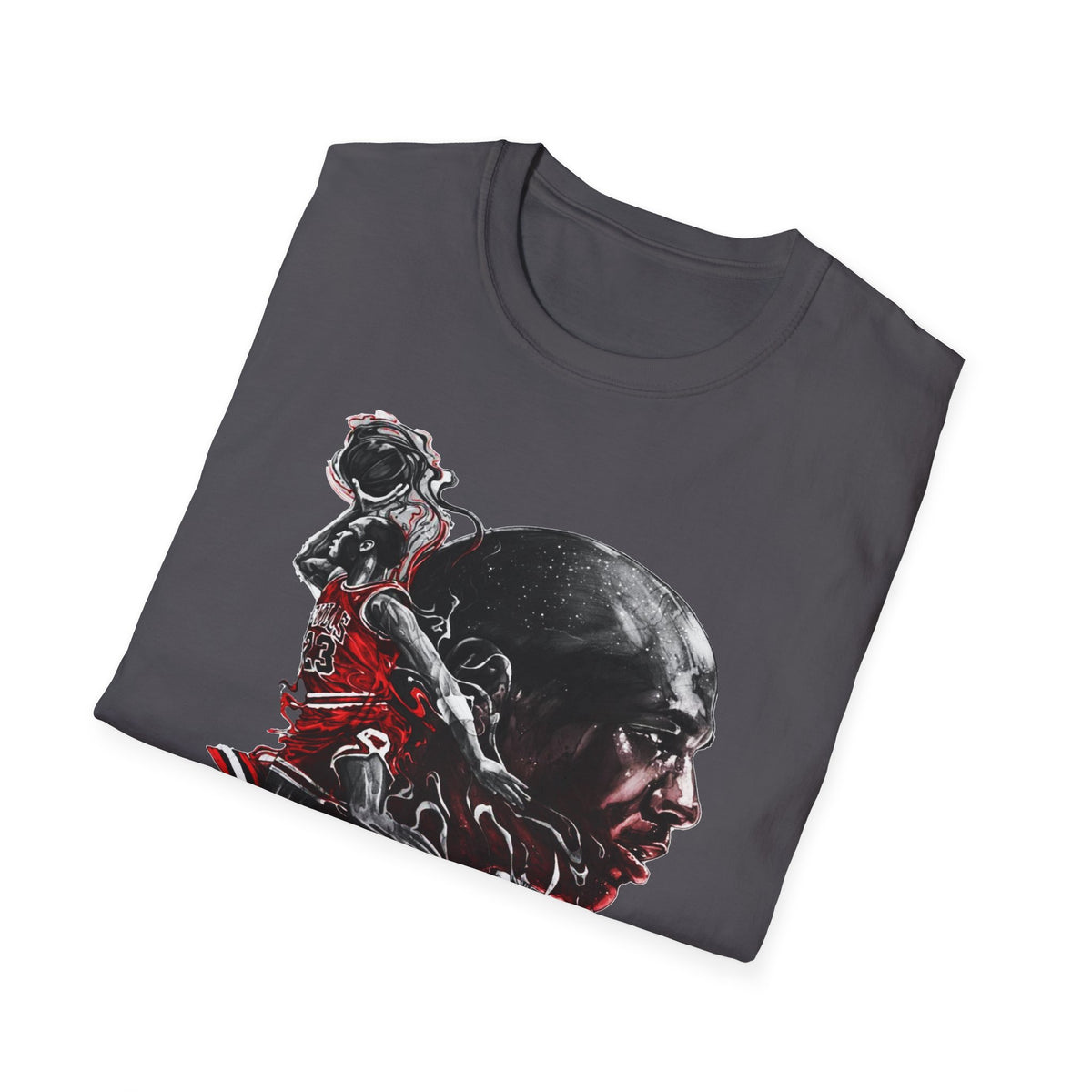 Michael Jordan Graphic T-Shirt - Sporty Style for Basketball Fans